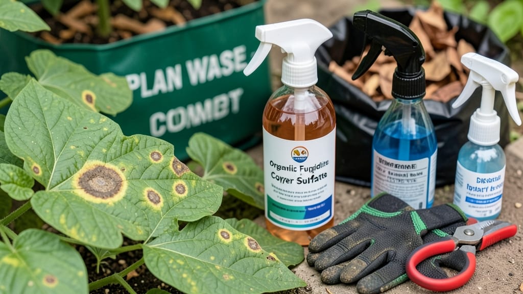 Leaf Septoria Treatment: Copper Spray Protocol for Spotless Revival in 72 Hours