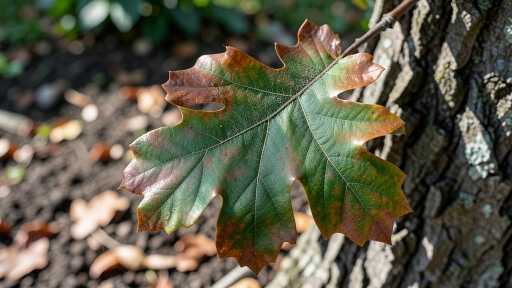 Quercus Petraea Leaf: Copper Spray Revival for Dark Spot Rescue