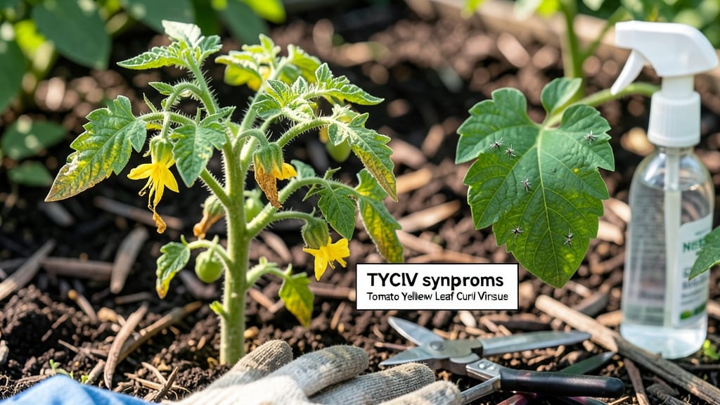 Tomato Yellow Leaf Curl Virus (TYLCV): Copper Spray Cure for Rapid Fungal Spot Eradication