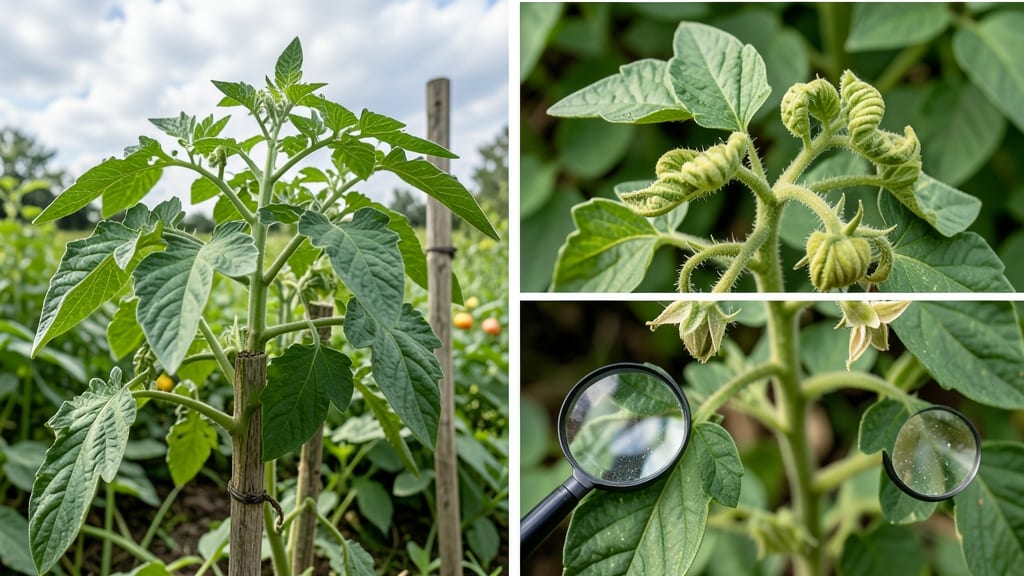 Tomato Leaf Curl Virus Pictures: Visual ID Guide for Fast Diagnosis
