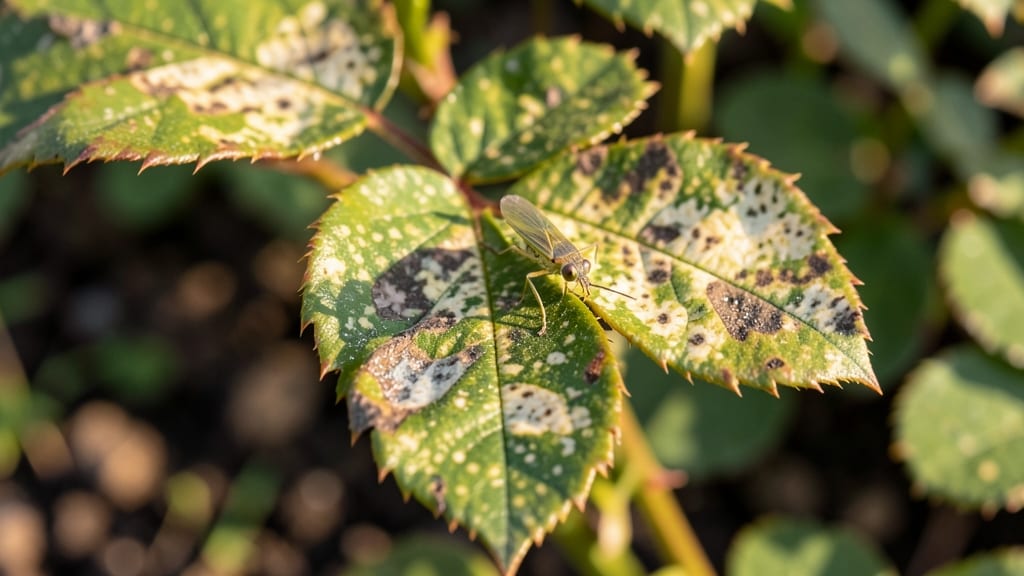 Leafhopper Damage on Roses: Targeted Spray Protocol for Immediate Leaf Revival