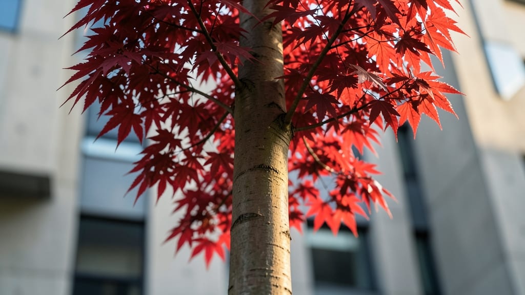 Amur Maple 'Red Pillar' for Vertical Interest