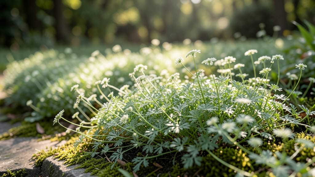 Sweet Woodruff with Star-Shaped Flowers