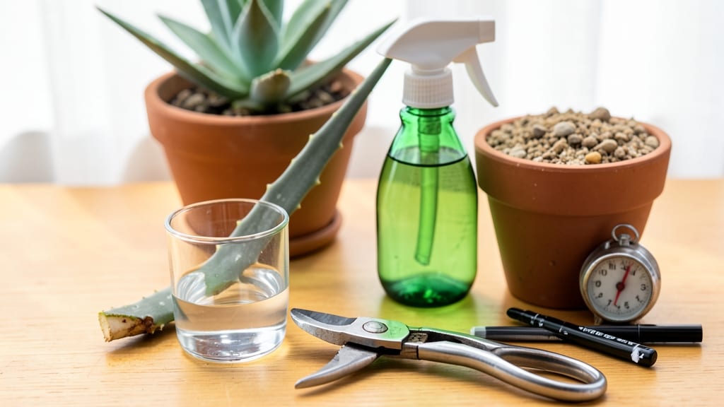 How to Save an Aloe Leaf: Revive Brown Edges in 24 Hours