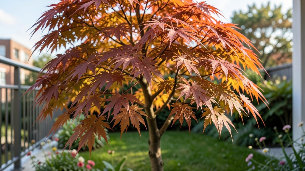 Japanese Maple with Lace Leaves