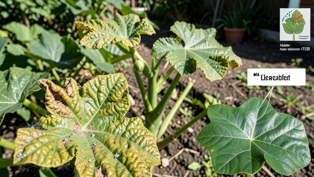 Leaf Curl of Okra: Copper Spray Protocol for Fungal Spot Eradication