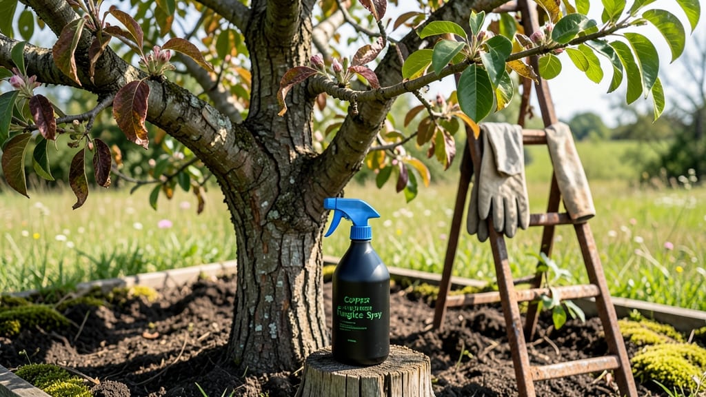 Peach Leaf Curl Cure: Dormant Season Spray for Fungal Spot Prevention