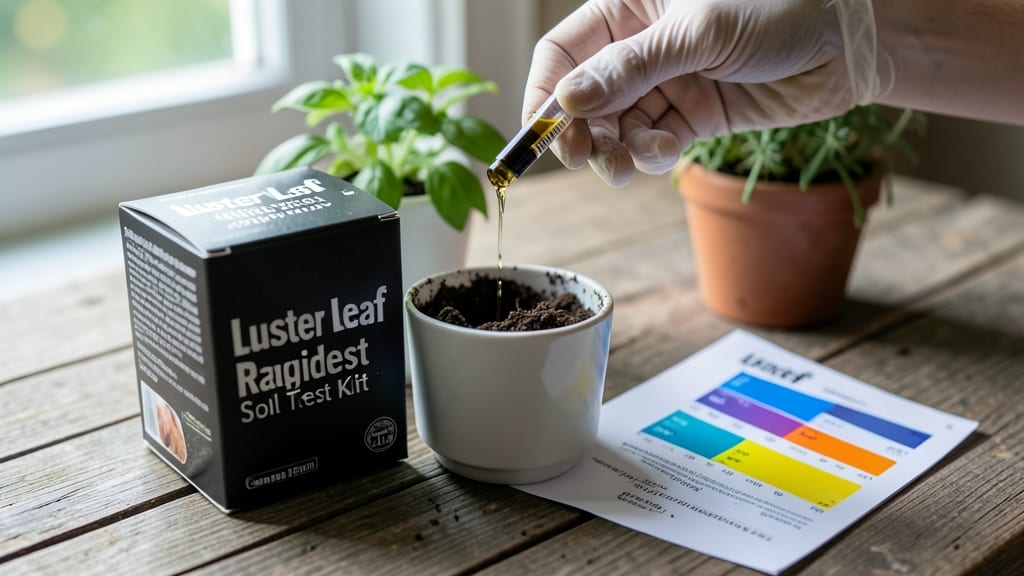 Luster Leaf Rapitest Soil Test Kit: Instant pH and Nutrient Readings in Minutes