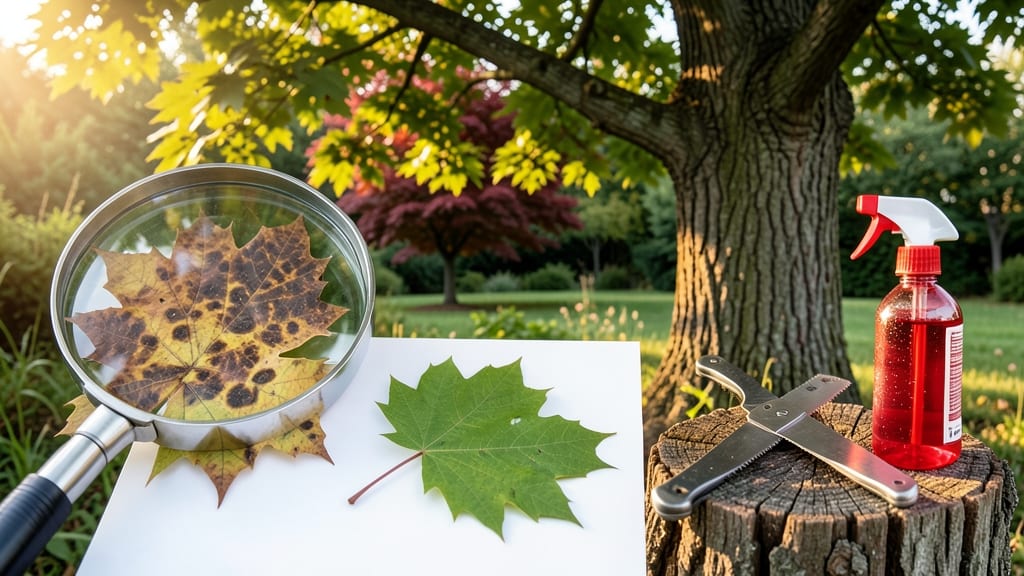 Leaf Spot Disease on Trees: 3-Step Copper Spray Cure for Spotless Revival