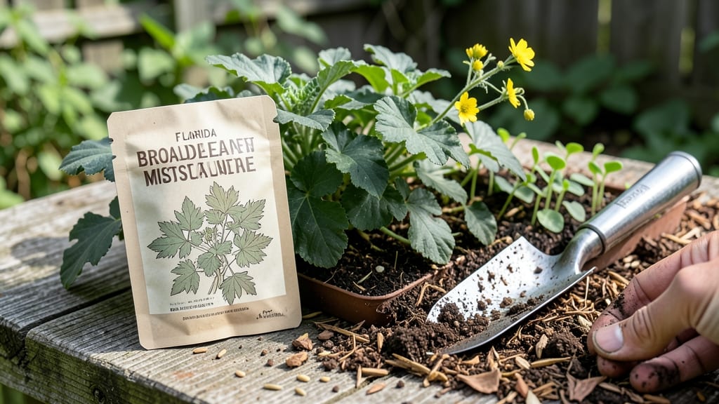 Florida Broadleaf Mustard Seeds: Fast-Germinating Annual for Bold Garden Impact