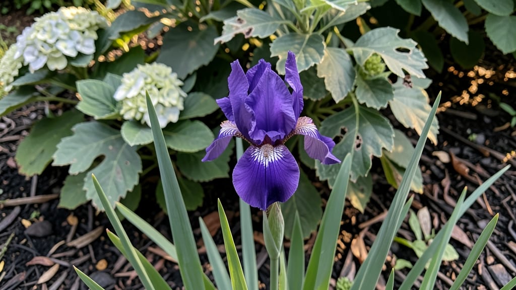 Blue Flag Iris for Natural Pest Control