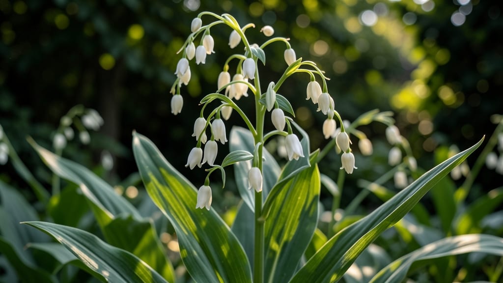 Solomon's Seal with Arching Stems