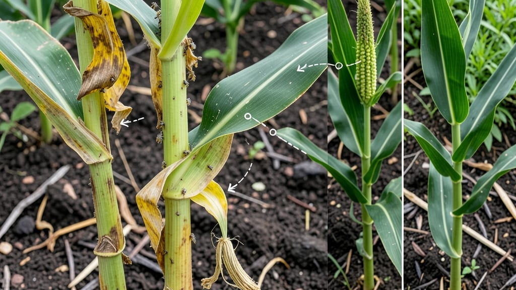 Corn Leaf Curl: Copper Spray Revival for Crispy Edge Rescue in 3 Days