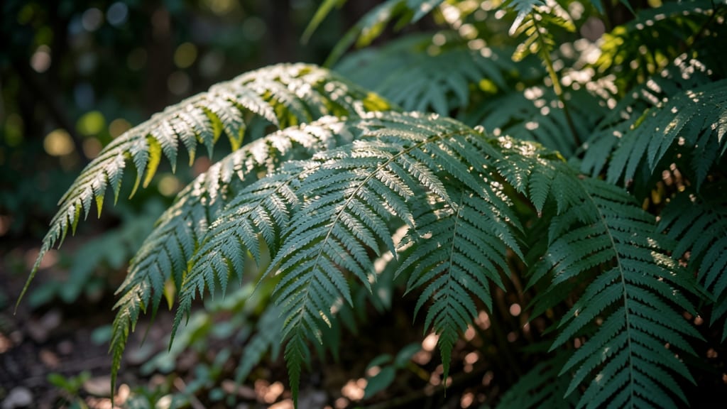 Japanese Fern with Arching Fronds