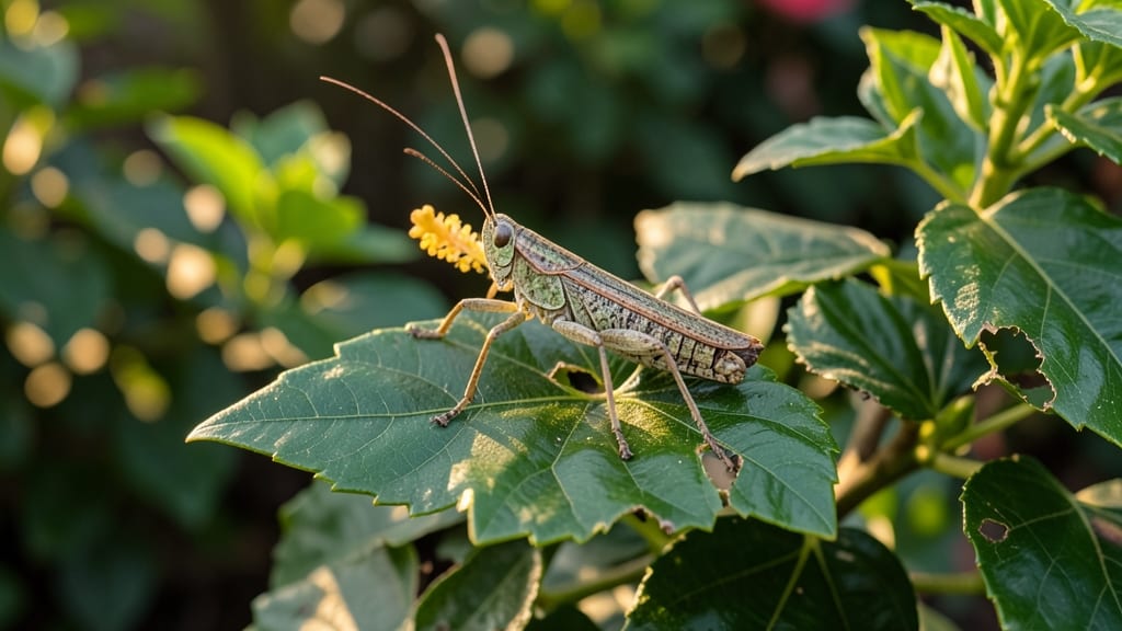 Katydid Leaf Damage: Spot Patterns and Natural Remedies