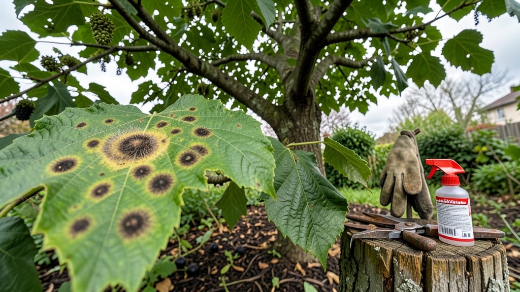 Mulberry Leaf Spot Disease: 3-Step Organic Rescue for Crispy Leaf Revival