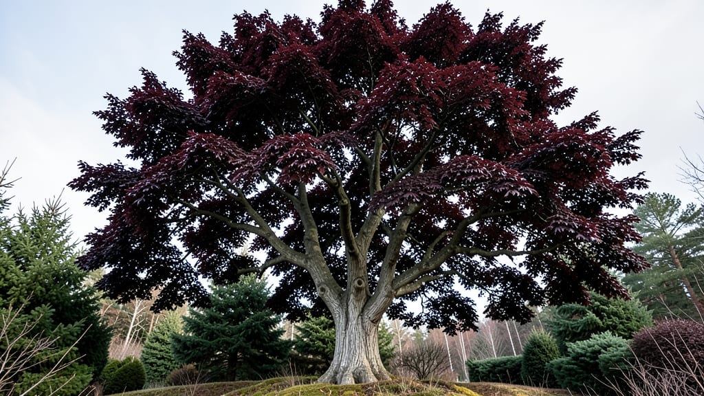 European Beech 'Purpurea' for Dramatic Year-Round Color