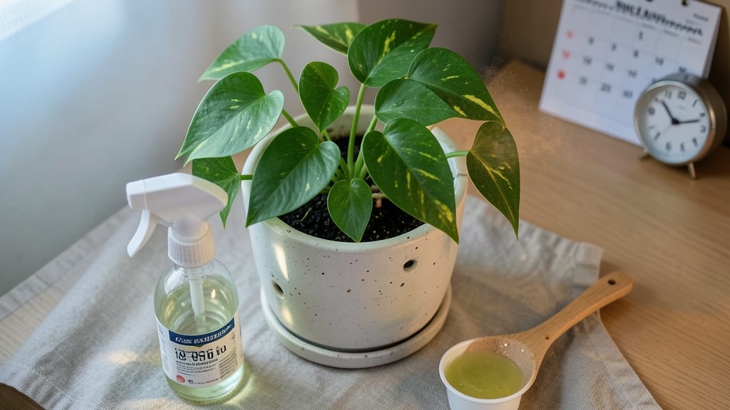 Fertilizing Routine for Vibrant Leaves
