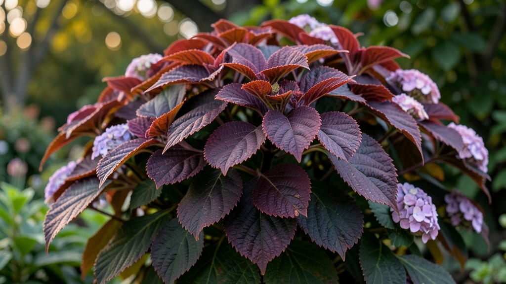 Oakleaf Hydrangea Purple