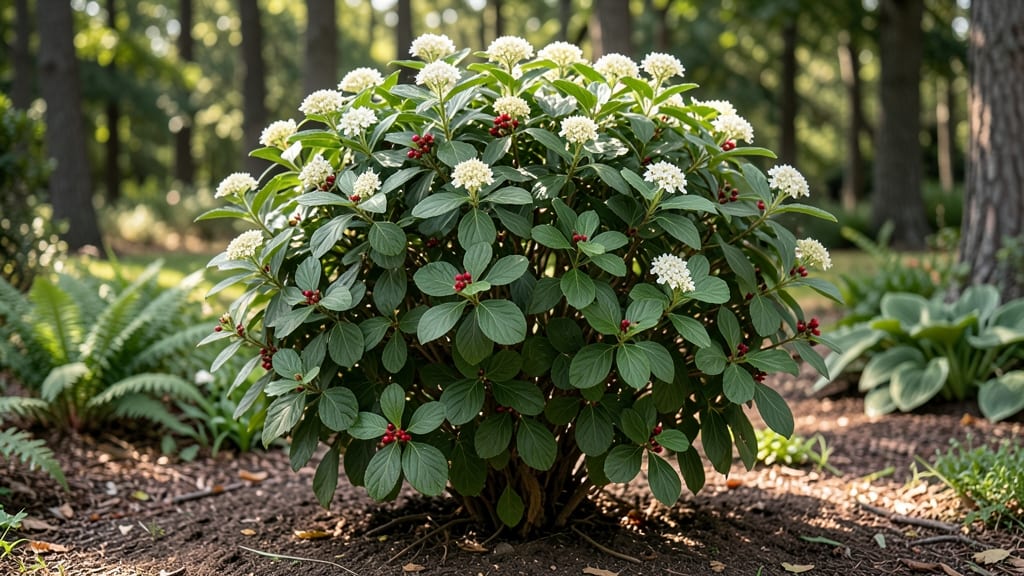 Leatherleaf Viburnum Care: Cold-Hardy Perennial With Glossy Year-Round Leaves