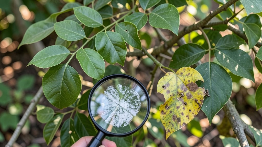Wisteria Leaf Problems: Copper Spray Cure for Crispy Edge Revival