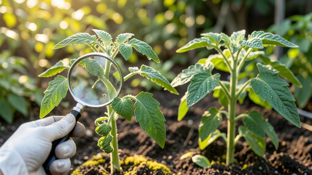Tomato Seedling Leaf Curl: Copper Spray Cure for Crispy Leaf Rescue in 7 Days