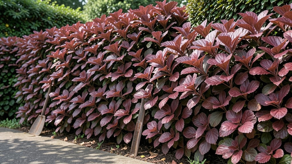 Oakleaf Hydrangea 'Ruby Slippers' For Deep Burgundy Drama
