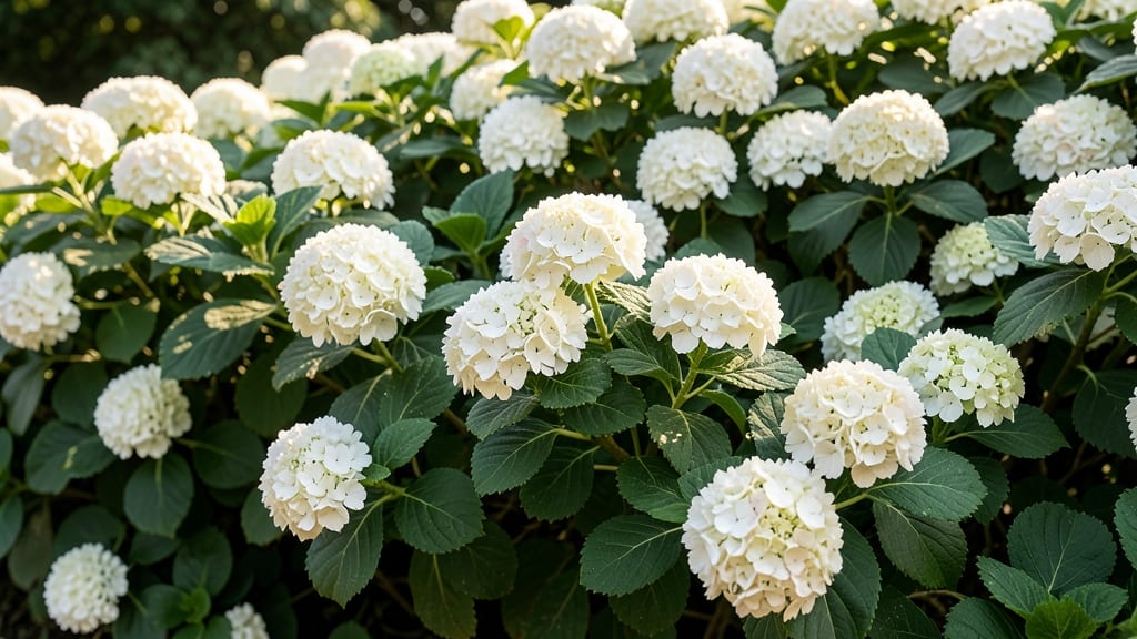 Oakleaf Hydrangea 'Snow Queen' For Pure White Privacy