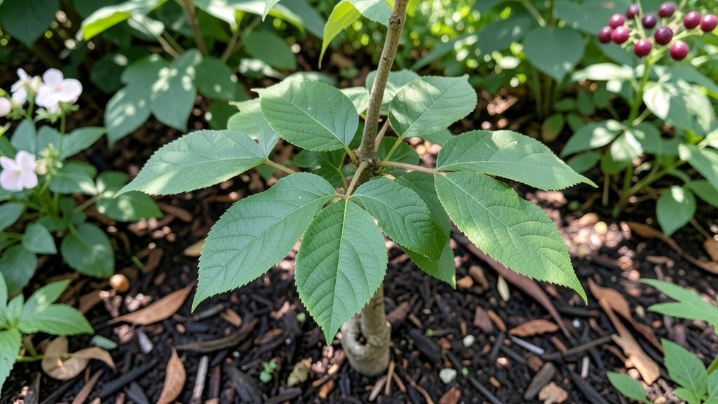 Porcelain Berry Leaf: Natural Barrier Against Garden Pests