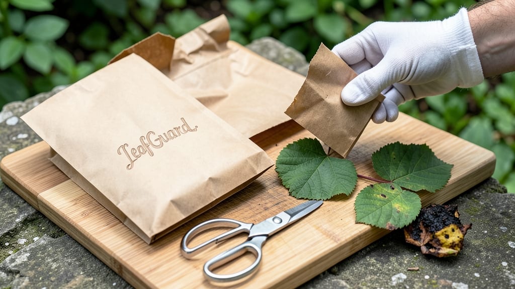 Brown Paper Leaf Bags: Fungal Spot Rescue in 3 Simple Steps