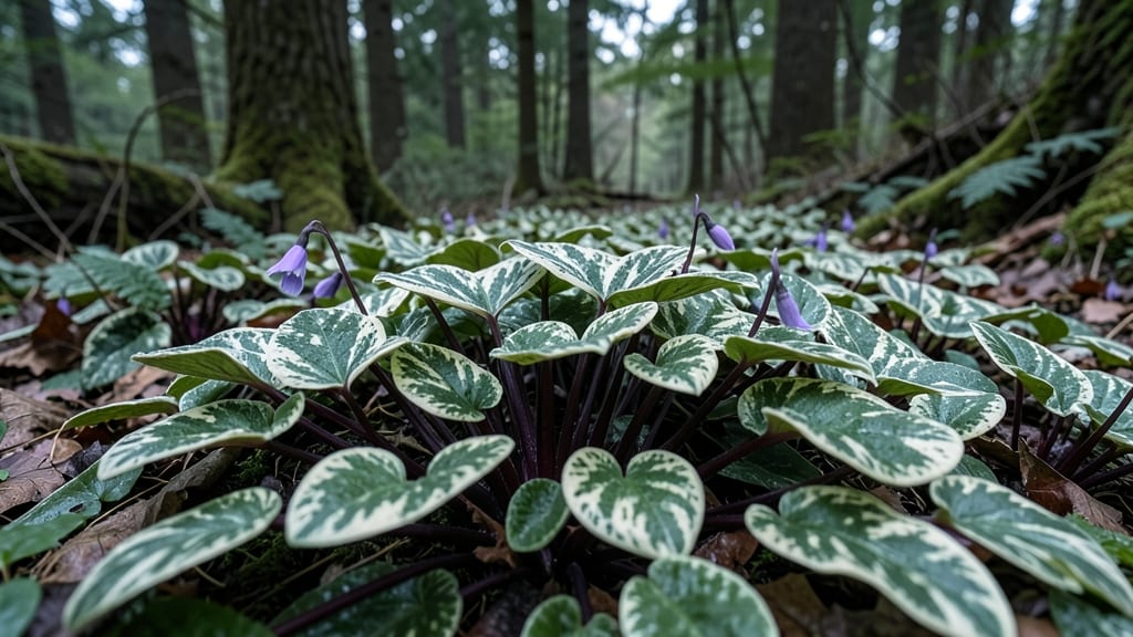 Ajuga Reptans 'Chocolate Chip' Variegata
