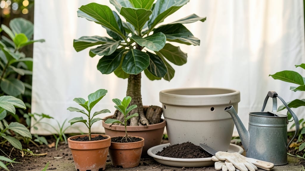 How To Transplant Fiddle Leaf Fig: Stress-Free Survival Guide for Thriving Plants