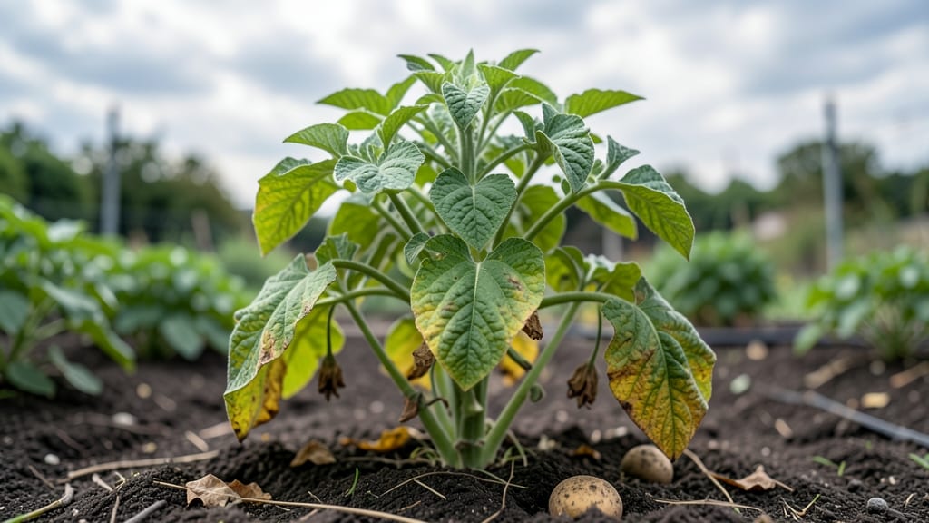 Potato Leaf Roll Control: Copper Fungicide Protocol for Fungal Spot Defense