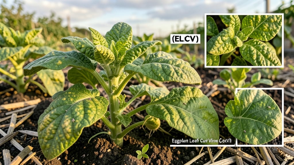 Eggplant Leaf Curl Virus: Organic Spray Cure to Stop Spreading