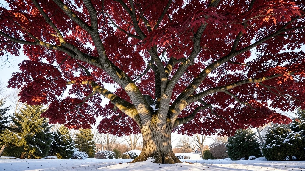 10 Bright Red Leaf Trees: Year-Round Foliage Stars for Bold Garden Focal Points