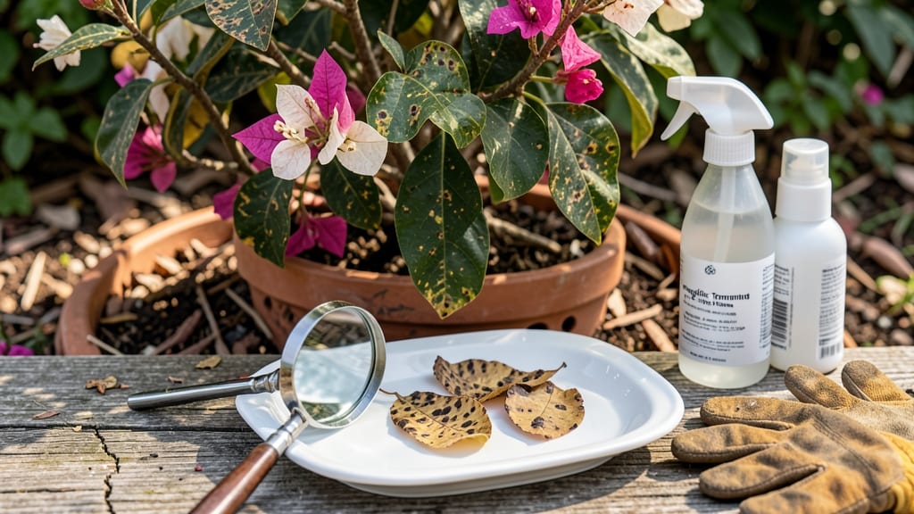 Bougainvillea Leaf Spot: Fungal Fade Fix in 48 Hours With Organic Spray