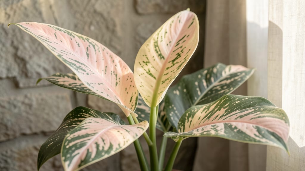 Camille Dieffenbachia with Pinkish Variegation
