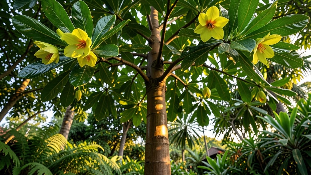 Tulip Tree with Giant Leaves