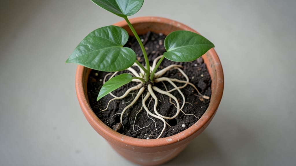 Repotting Guide for Mature Five Leaf Plants