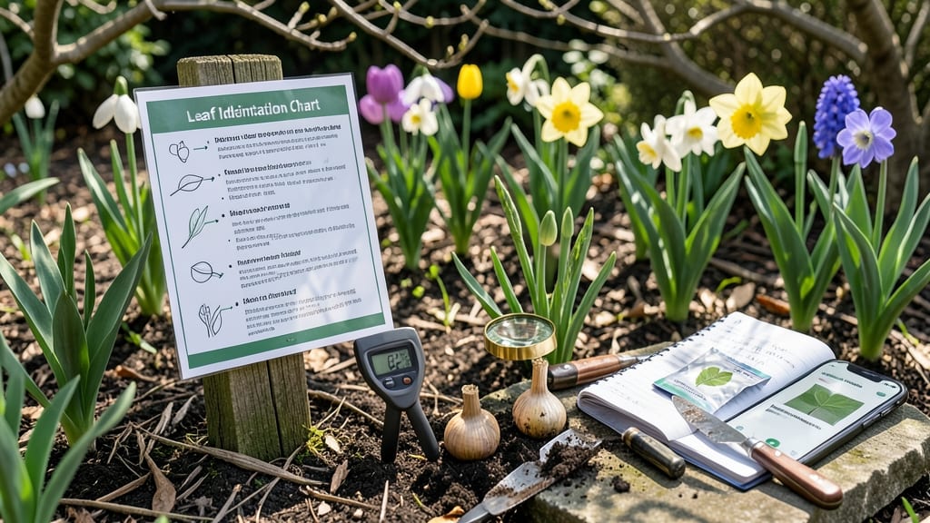 Bulb Identification by Leaf: Visual Key to 10 Common Garden Varieties