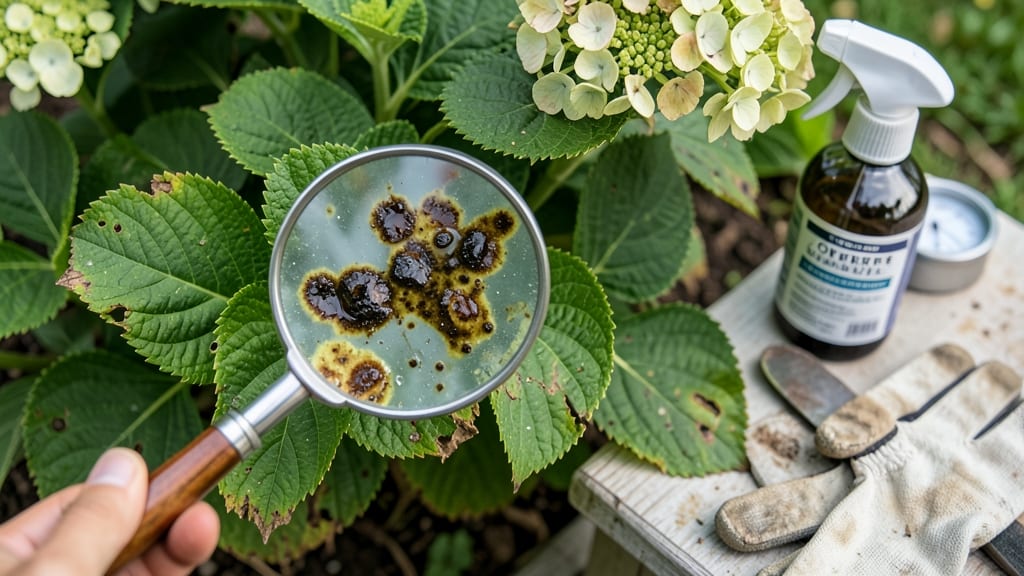 Bacterial Leaf Spot Hydrangea: Copper Spray Revival for Spotless Revival in 72 Hours