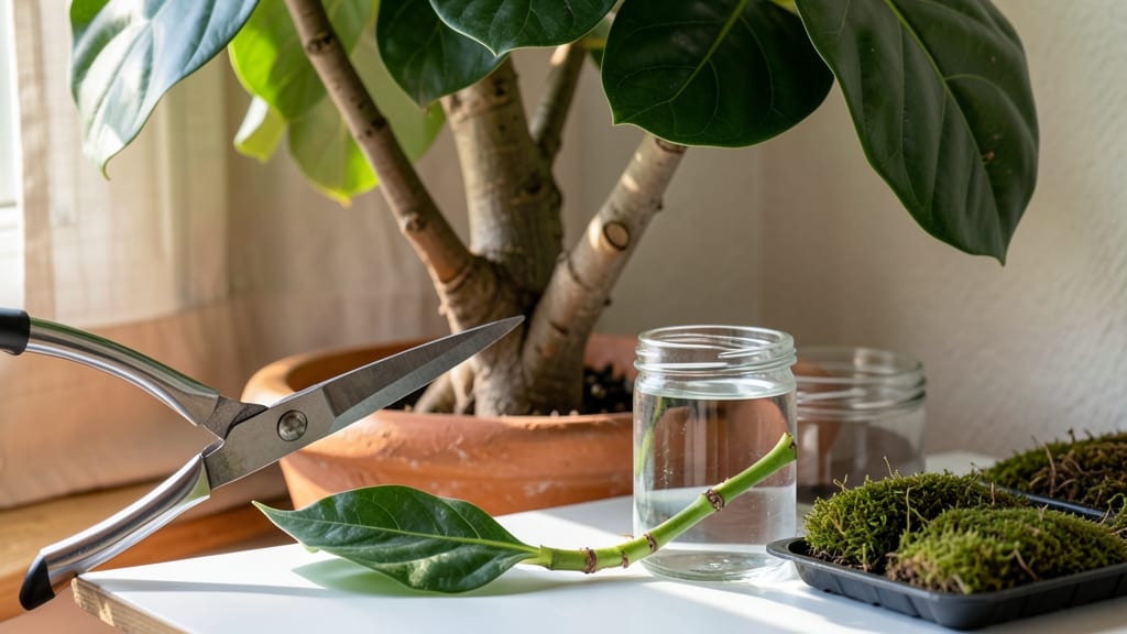 Where to Cut Fiddle Leaf Fig for Propagation: Node Identification Trick for Perfect Stems