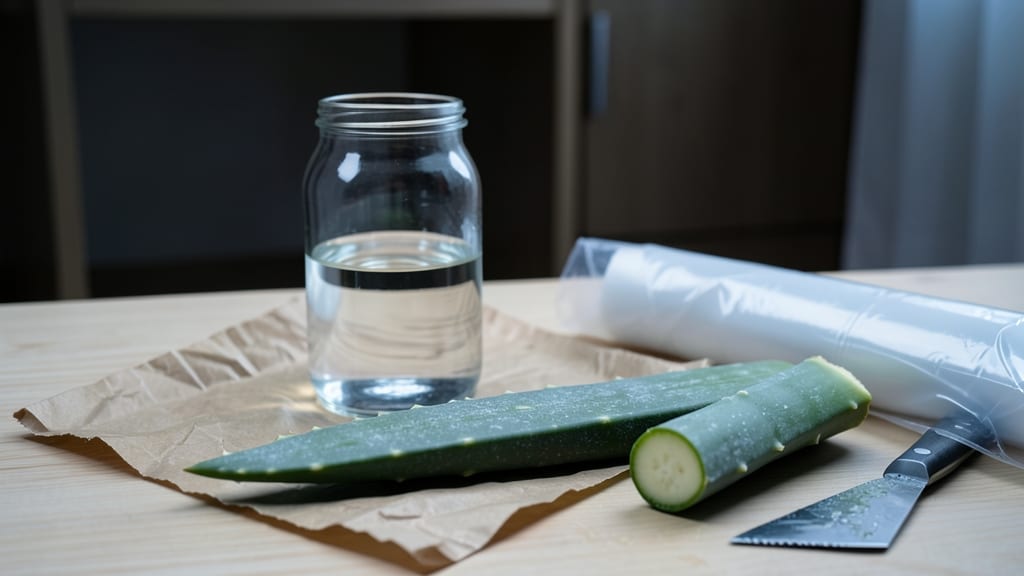 How to Store Cut Aloe Leaf: Cool, Dark Spot for Freshness Up to 2 Weeks